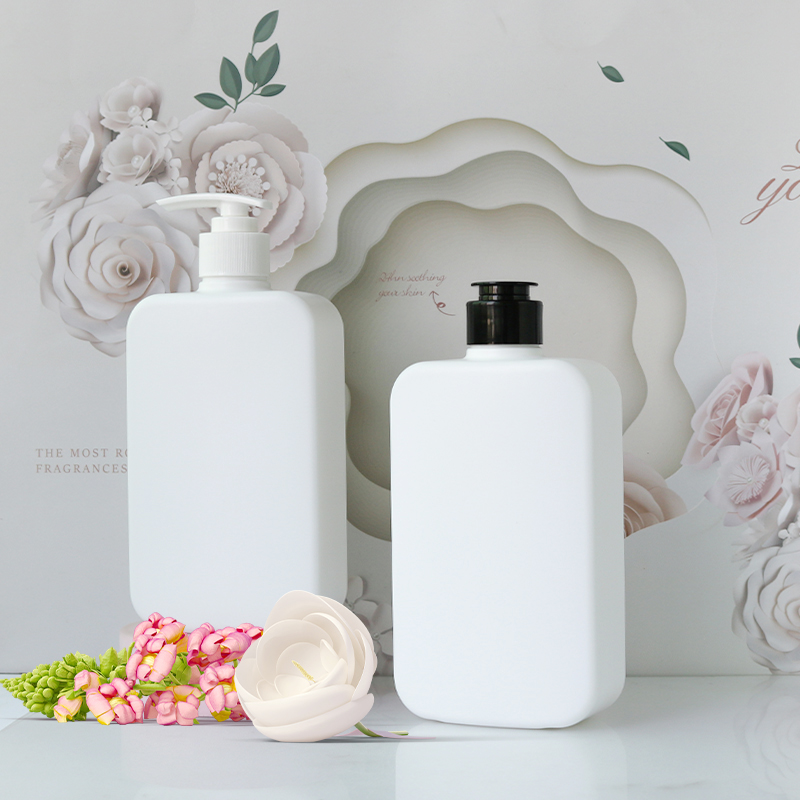 SJE-1739 500ml PE异形瓶 白底实拍