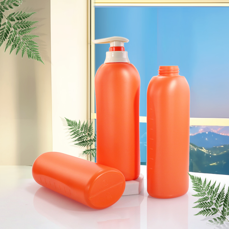 SJE-1753 500ml PE直身瓶 白底实拍