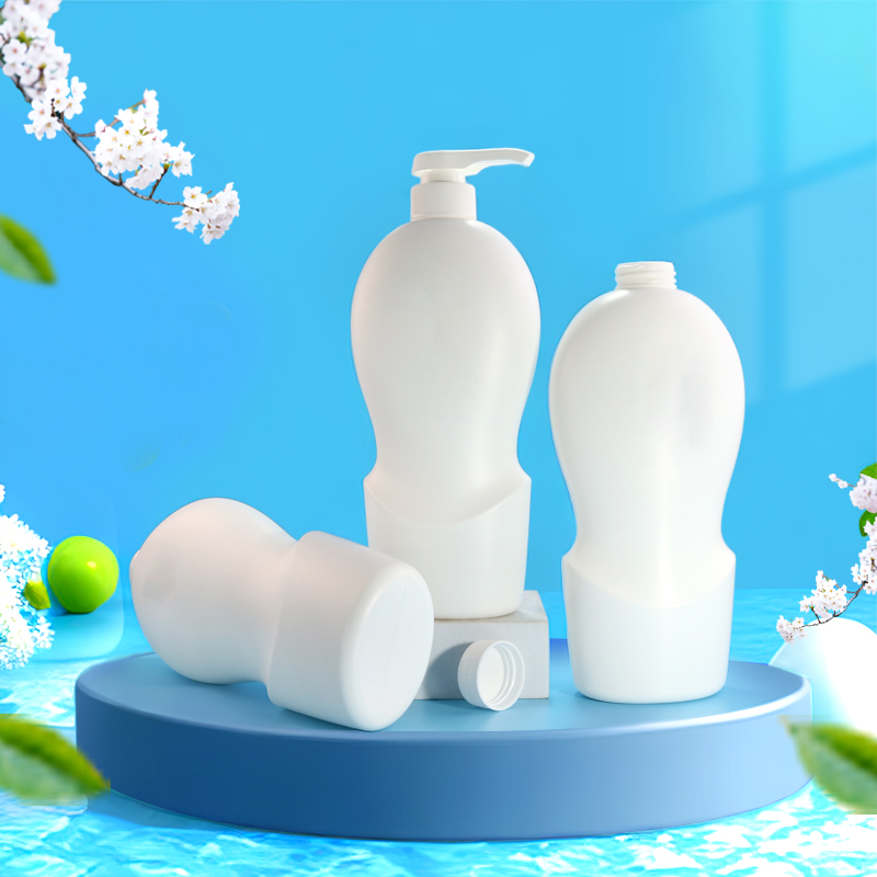 SJE-1810 750ml PE异形瓶 白底实拍