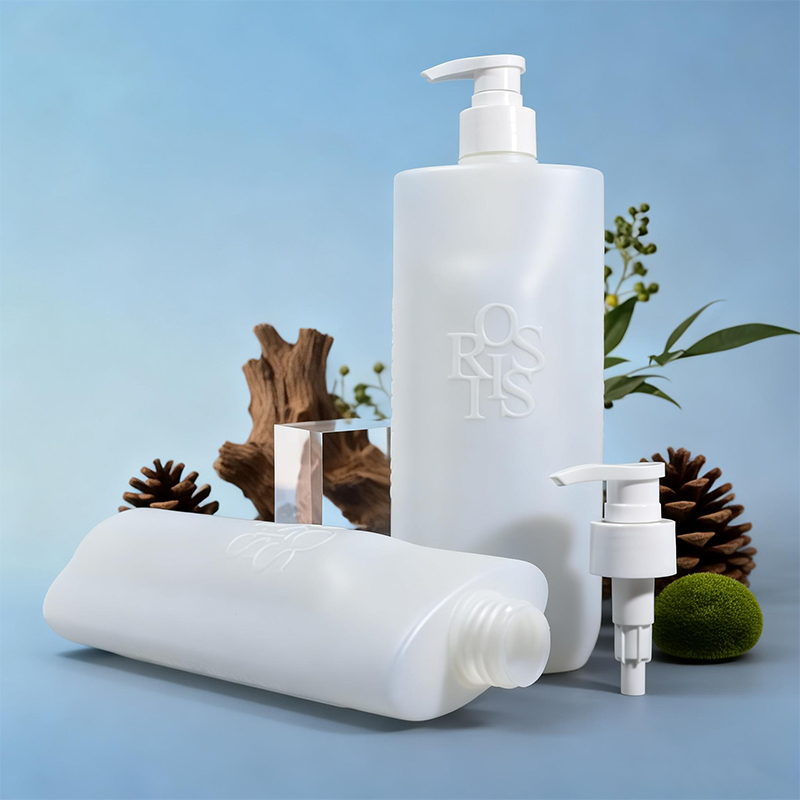 SJE-1909 550ml PE直身瓶 白底实拍