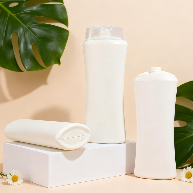 SJE0042 400ml PE直身瓶 白底实拍