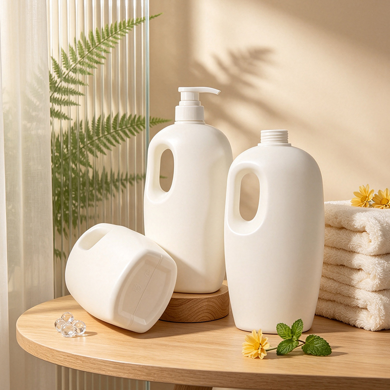 SJE0045 900ml PE矮胖罐 白底实拍