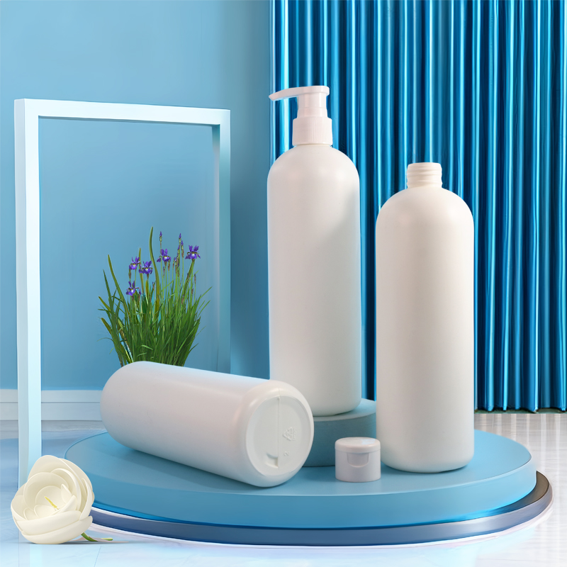 SJE0163 500ml PE直身瓶 白底实拍
