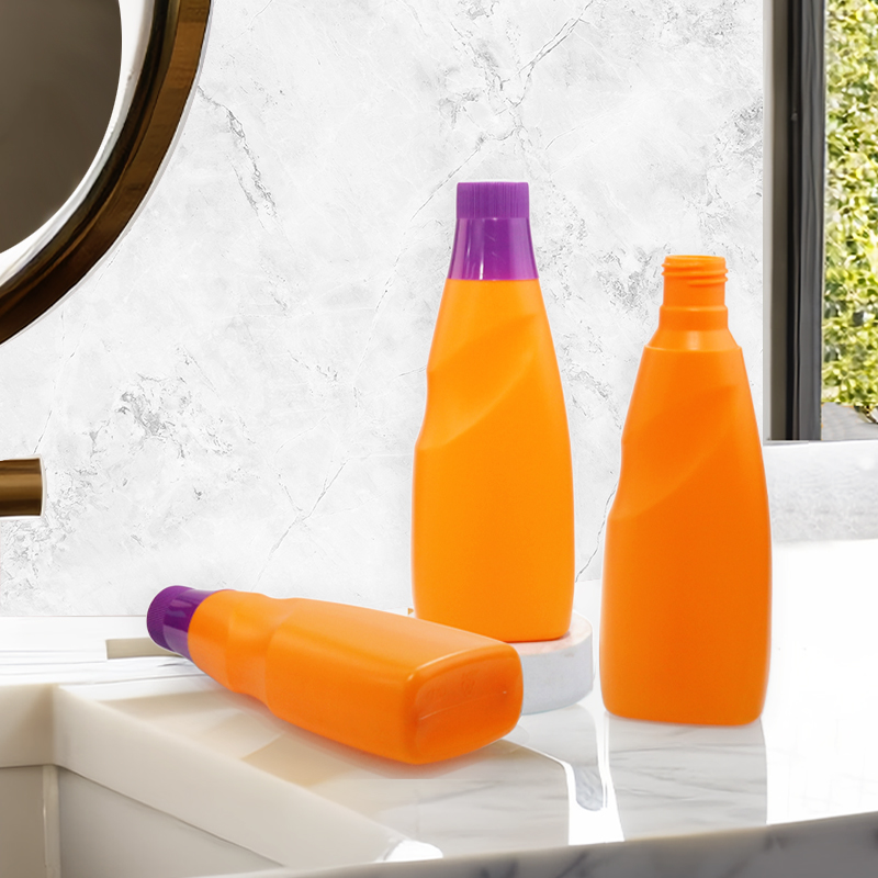 SJE0166 400ml PE直身瓶 白底实拍