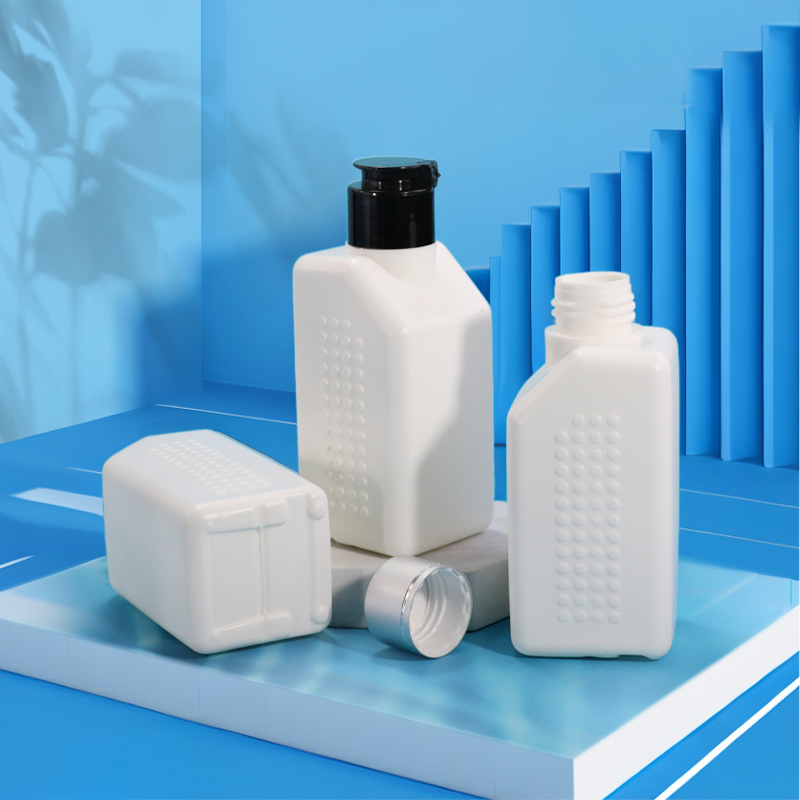 SJE0207 150ml PE圆肩瓶 白底实拍