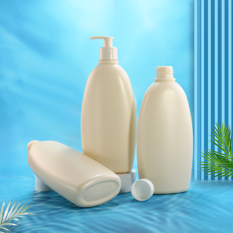 SJE1652 500ml PE圆肩瓶 白底实拍