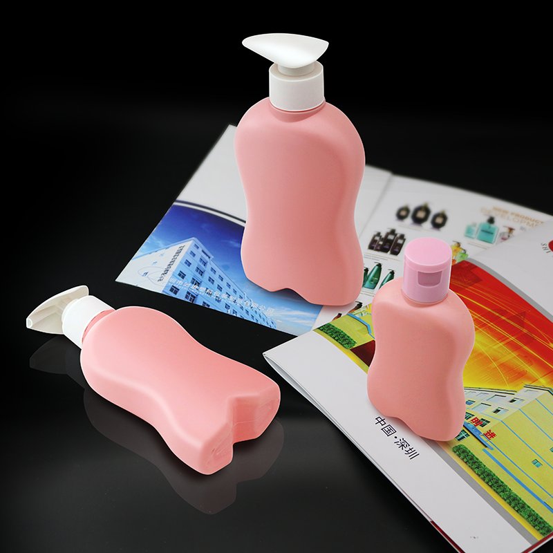 SJE1674 300ml PE定制瓶型 白底实拍