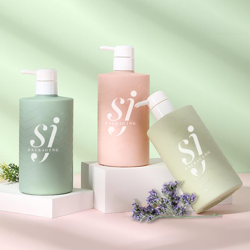 SJE1681 500ml PE矮胖罐 白底实拍
