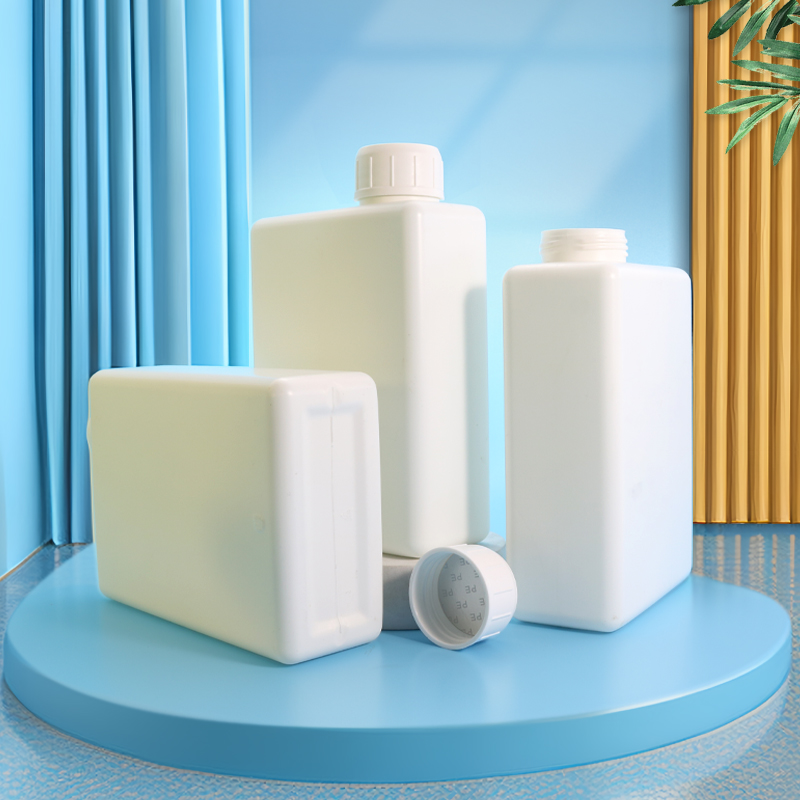 SJE1707 850ml PE矮胖罐 白底实拍