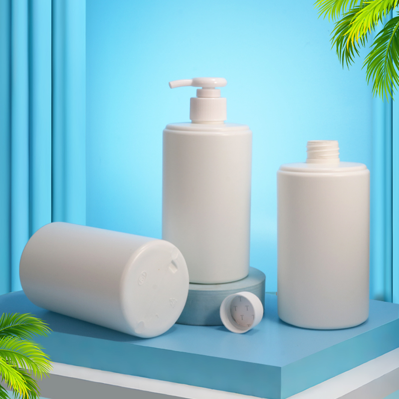 SJE1709 500ml PE矮胖罐 白底实拍