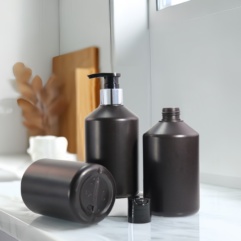 SJE1719 300ml PE圆肩瓶 白底实拍