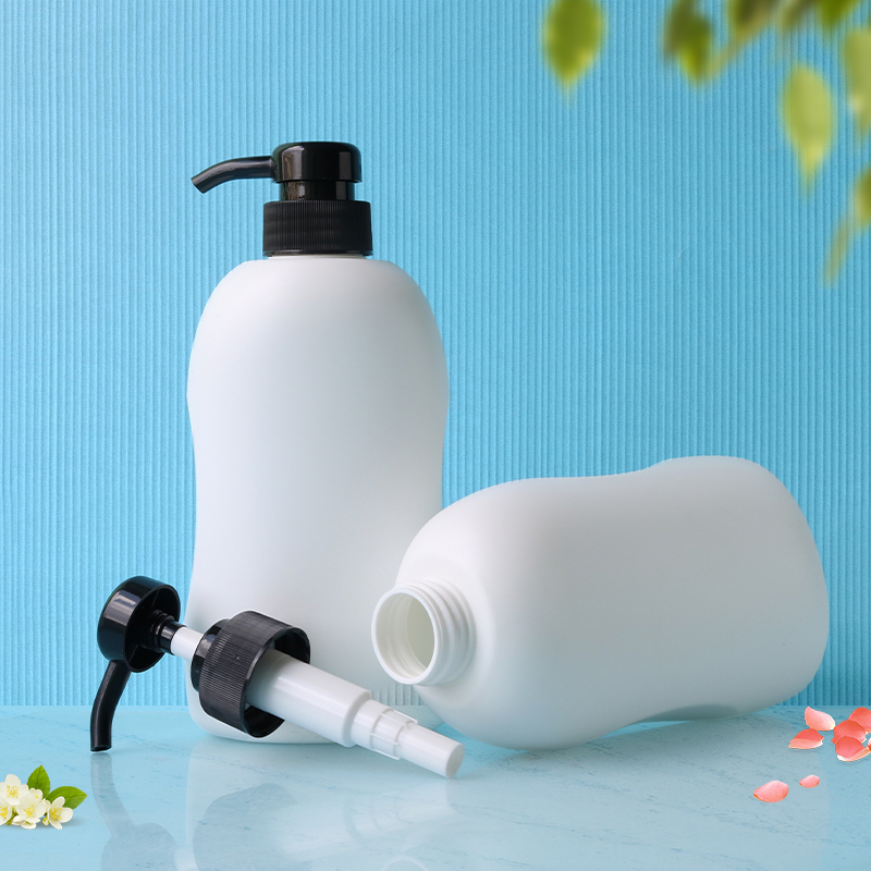 SJE1720 550ml PE异形瓶 白底实拍