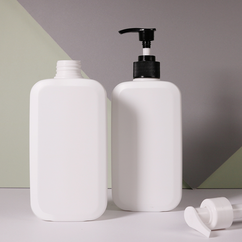 SJE1737 400ml PE异形瓶 白底实拍