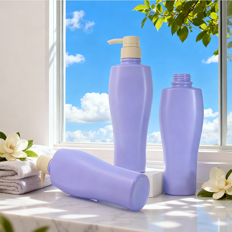 SJE1814 420ml PE直身瓶 白底实拍