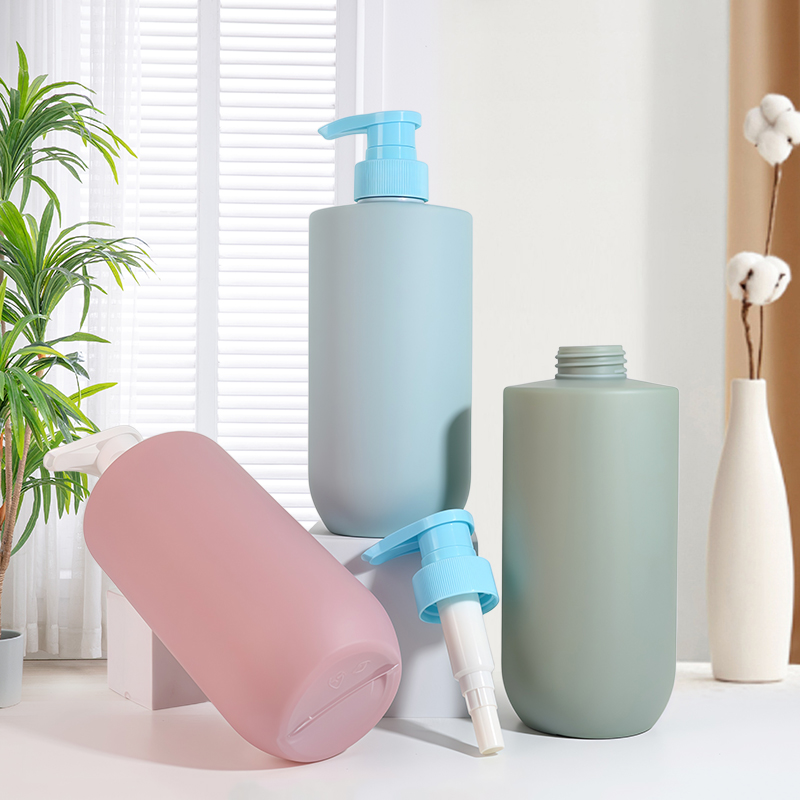 SJE1871 600ml PE矮胖罐 白底实拍