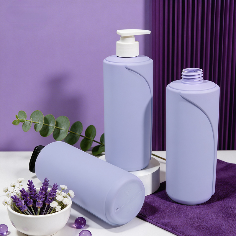 SJE1910 500ml PE直身瓶 白底实拍