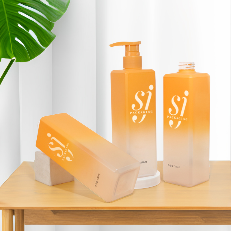 SJT0508 500ml PET直身瓶 白底实拍