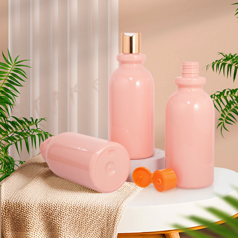 SJT0519 350ml PET圆肩瓶 白底实拍