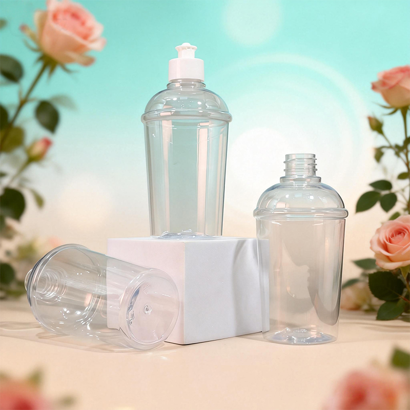 SJT0585 400ml PET矮胖罐 白底实拍